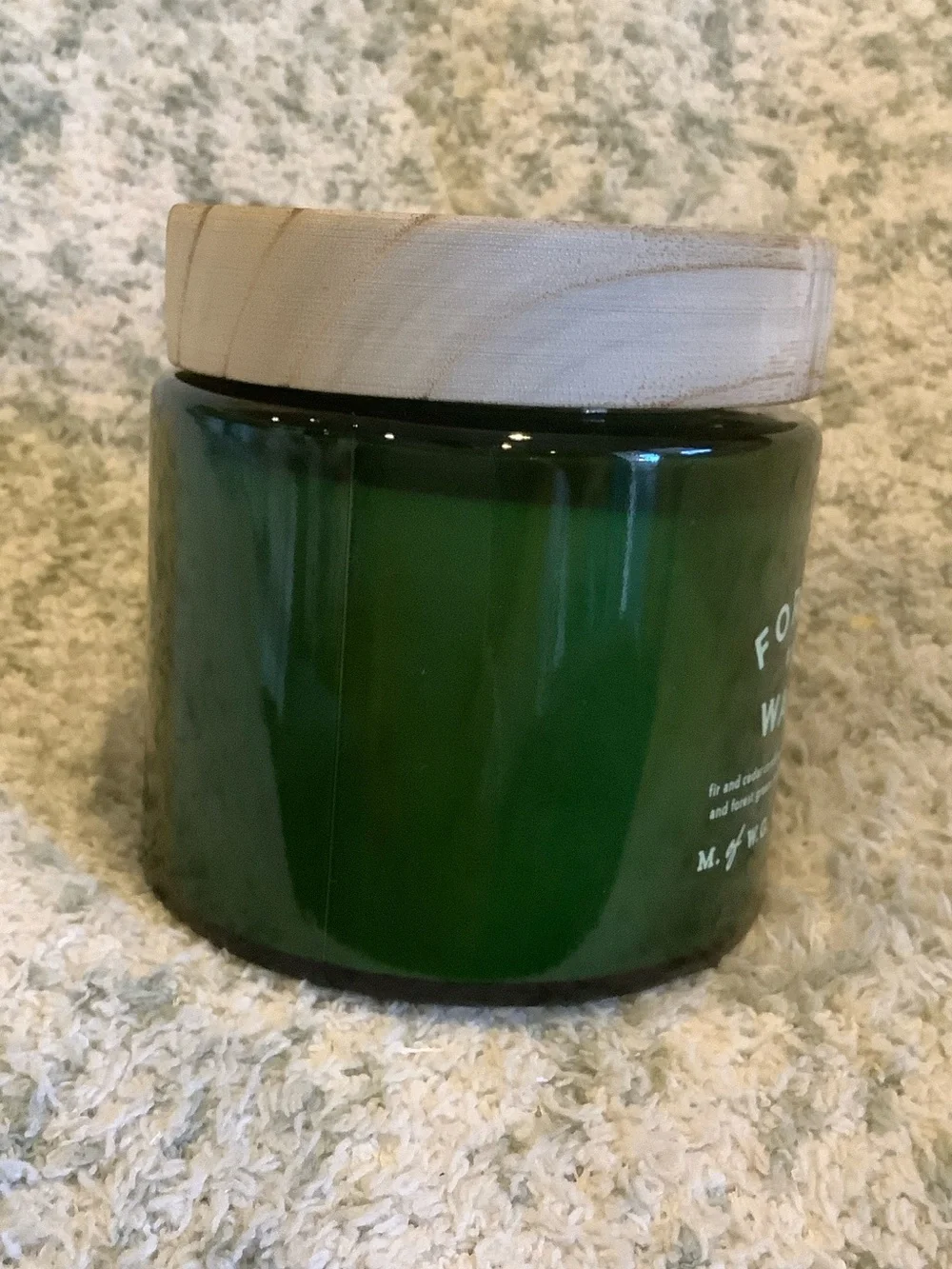 Forest Walk Hand Poured Scented Soy Wax Candle With Pressure Lid NWT 12.20 oz.